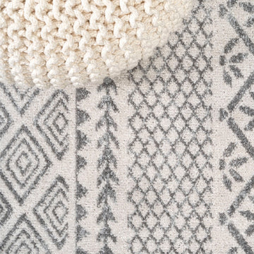 Athens Modern Geometric Boho Rug Area Rug